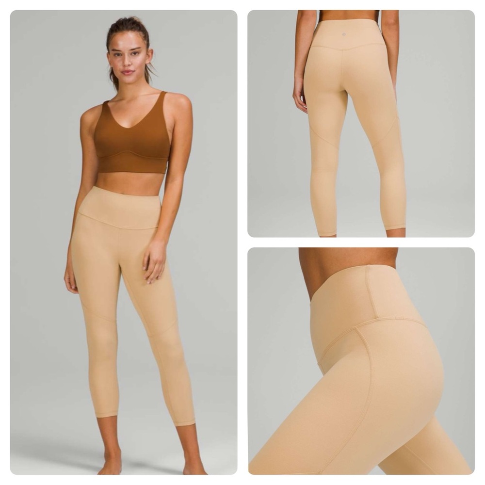 Lululemon Nulu High-Rise Yoga Crop 23"
Pecan Tan Size 6 Excellent Condition